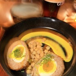 Frank O'Dowd's Irish Pub & Grill - Scottish egg with curry aioli