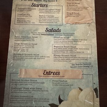 Magnolia Cafe - Menu - Cafes Near Me - St Francisville, Louisiana Magnolia Cafe - Menu - Cafes Near Me - St Francisville, Louisiana