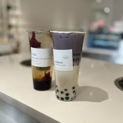 Taro Milk Tea & Winter Melon Chrysanthemum