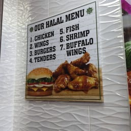 Halal menu Halal menu