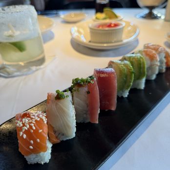 Hillstone Restaurant - Rainbow Roll - New American Near Me - Coral Gables, Florida