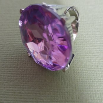 Fairytale Entertainment - The Birthday girl's special gift from the princess. A Purple gem ring. - Party Characters Near Me - Naperville, Illinois