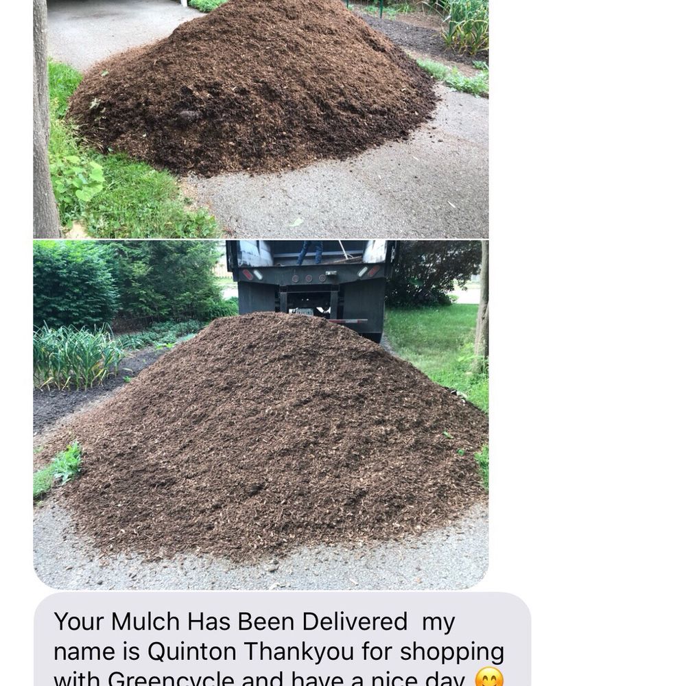 Image of Greencycle rubber mulch free to use