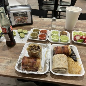 Tatemados Tacos al Carbon - Bacon burrito and tatemado burrito - Tacos Near Me - Phoenix, Arizona Tatemados Tacos al Carbon - Bacon burrito and tatemado burrito - Tacos Near Me - Phoenix, Arizona