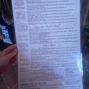 ChocolaTree - Menu Appetizers Main Dishes Bowls Desserts Kids Menu - Vegetarian Near Me - Sedona, Arizona