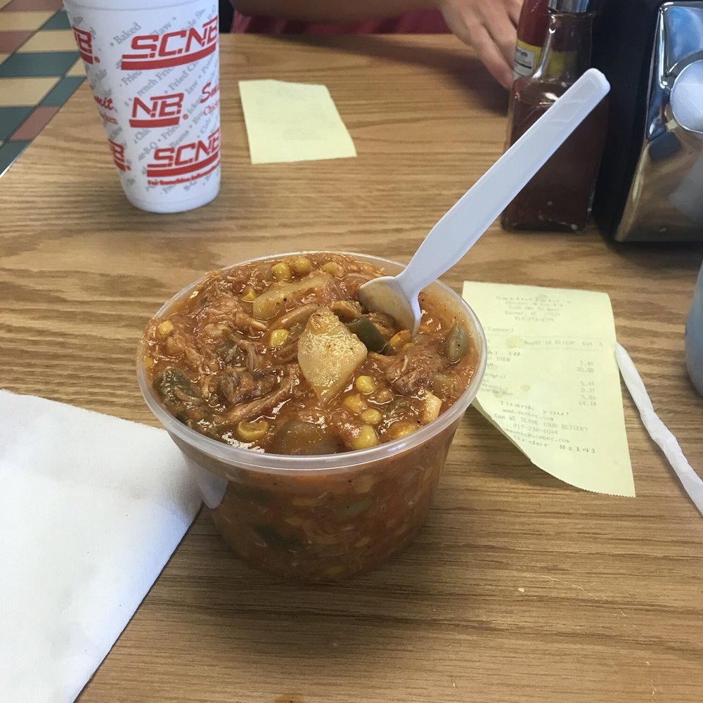 Smithfield's Chicken 'N Bar-B-Q - Brunswick stew (pint) - Barbeque Near Me - Garner, North Carolina Smithfield's Chicken 'N Bar-B-Q - Brunswick stew (pint) - Barbeque Near Me - Garner, North Carolina