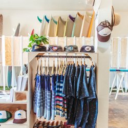 Traveler Surf Club & Coastal Outpost - Inside the Surf Club and Coastal Outpost. Traveler carries brands including Patagonia, Pendleton, Salt and Stone, Kassia Surf, Vissla + more