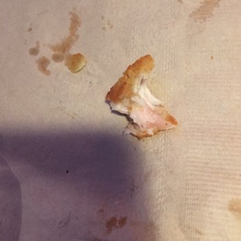 Applebee's Grill + Bar - Small piece I spit out of raw chicken - Sports Bars Near Me - Chino, California