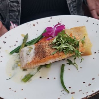 Warike Restobar - Salmon dish - Latin American Near Me - Santa Rosa, California Warike Restobar - Salmon dish - Latin American Near Me - Santa Rosa, California
