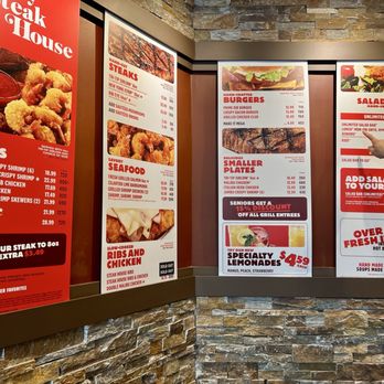 Sizzler - Entrance and menu. - Steakhouses Near Me - Montebello, California Sizzler - Entrance and menu. - Steakhouses Near Me - Montebello, California