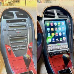 Personal Touch Car Audio and Alarms - Upgrade to a 12.1" Tesla-style Vertical Screen with Apple CarPlay/Android Auto