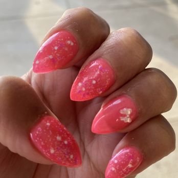 Nice Star Nails - Absolutely love my nails! Got these done for a baby shower!!! - Nail Salons Near Me - Centennial, Colorado
