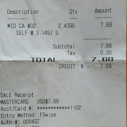 Trailside One Stop - $7.68 pour le plein de notre moto Honda