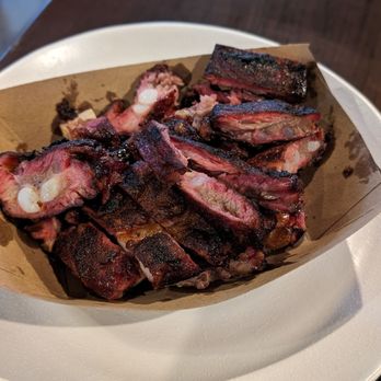 Central City BBQ - Rib tips and a glory for happy hour. Got to love it - Barbeque Near Me - New Orleans, Louisiana
