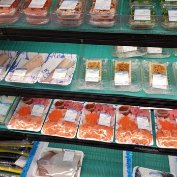 H Mart - Burlington - sashimi section - Grocery Near Me - Burlington, Massachusetts