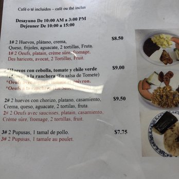 Las Palmas - Le menu - Latin American Near Me - Montreal, Quebec