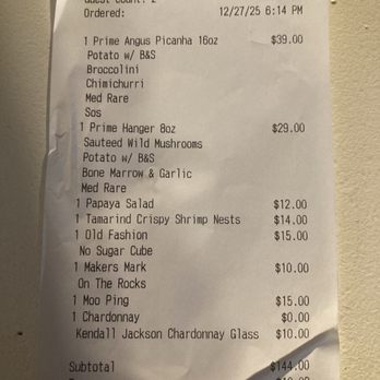 Farm & Flame - Our bill - American Near Me - Vero Beach, Florida Farm & Flame - Our bill - American Near Me - Vero Beach, Florida