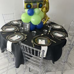 Suite 415 Events - Table set up