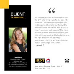 Lisa Maher - Hunt Real Estate