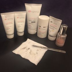 Bare Necessities Skin & Wax - I use GlowbioticsMD in my spa. I also dermaplane which is using a scalpel to remove dead skin and hair from your face.