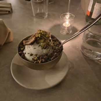Terra - Gelato, pistachio, cannoli crumble for dessert! - Cocktail Bars Near Me - Los Angeles, California Terra - Gelato, pistachio, cannoli crumble for dessert! - Cocktail Bars Near Me - Los Angeles, California