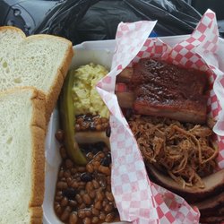 Jo-Bawb's BBQ - This was the Platter!