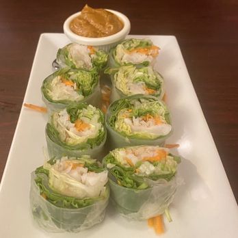 Khaophums Fine Thai Restaurant - Fresh Rolls w/Peanut Sauce - Thai Near Me - Dover, New Hampshire Khaophums Fine Thai Restaurant - Fresh Rolls w/Peanut Sauce - Thai Near Me - Dover, New Hampshire