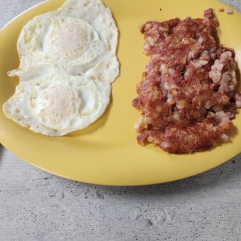 Banjo's Cafe - The Corny, with eggs over easy - Breakfast & Brunch Near Me - Topeka, Kansas