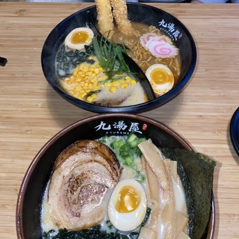 Kyuramen - Flushing - #2. Kyushu Tonkatsu Shio Ramen and spicy couple combo - Ramen Near Me - Flushing, New York