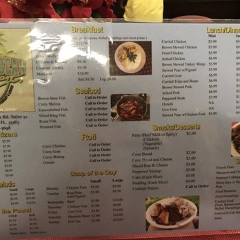 Caribbean Teeze Restaurant - Full menu including breakfast - Caribbean Near Me - Lake Worth, Florida