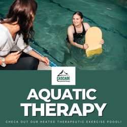 Cascade Physical Therapy - Truly therapeutic temperature pool for a gentle and safe rehab experience.