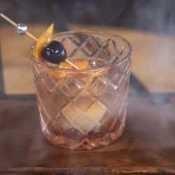 Mundos Latin Grill & Cantina - Smoked Old Fashioned