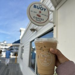 The Buoy Coffee Shop - Blueberry pancake latte