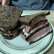 Photo of Barney Greengrass - New York, NY, United States. Triple decker #2 sandwich
