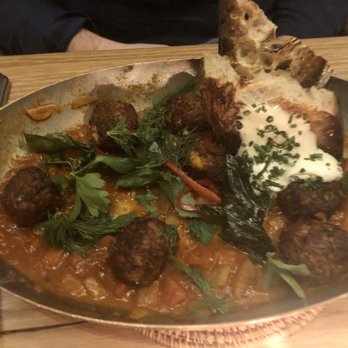 Cira - Swordfish Meatballs - the best dish of the night!! So unique but amazing texture and perfect with the tzatziki.  SWORDFISH MEATBALLS - Mediterranean Near Me - Chicago, Illinois
