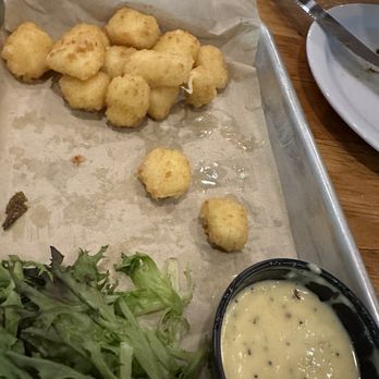Antimony Brewing - What's left of the cheese curds - Bars Near Me - Lenox, Massachusetts