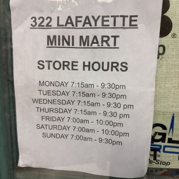322 Lafayette Mini Mart - Store hours - Grocery Near Me - New Orleans, Louisiana