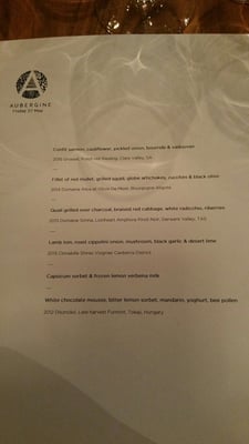 Aubergine Restaurant by null