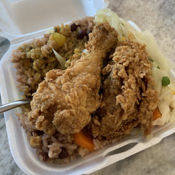 Champs Caribbean Restaurant - Fried chicken..little dry - Caribbean Near Me - Oshawa, Ontario