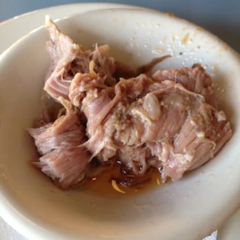 High Hat Cafe - Pulled pork sample, courtesy of our waitress! - Southern Near Me - New Orleans, Louisiana