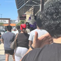 Line on opening day