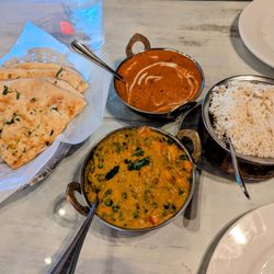 Maharaja Indian Cuisine - Matter Paneer & Chicken Tikka Masala
