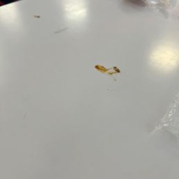 This was actually the cleanest table to chose from