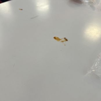 Steak ’n Shake - This was actually the cleanest table to chose from - Burgers Near Me - Goshen, Indiana