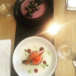 Restaurant Aji - Aardbei , tres leches, sinaasappel