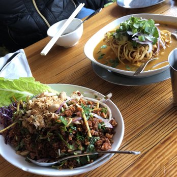 Pestle Rock - Yum Kao Tod Khao soi - Thai Near Me - Seattle, Washington Pestle Rock - Yum Kao Tod Khao soi - Thai Near Me - Seattle, Washington