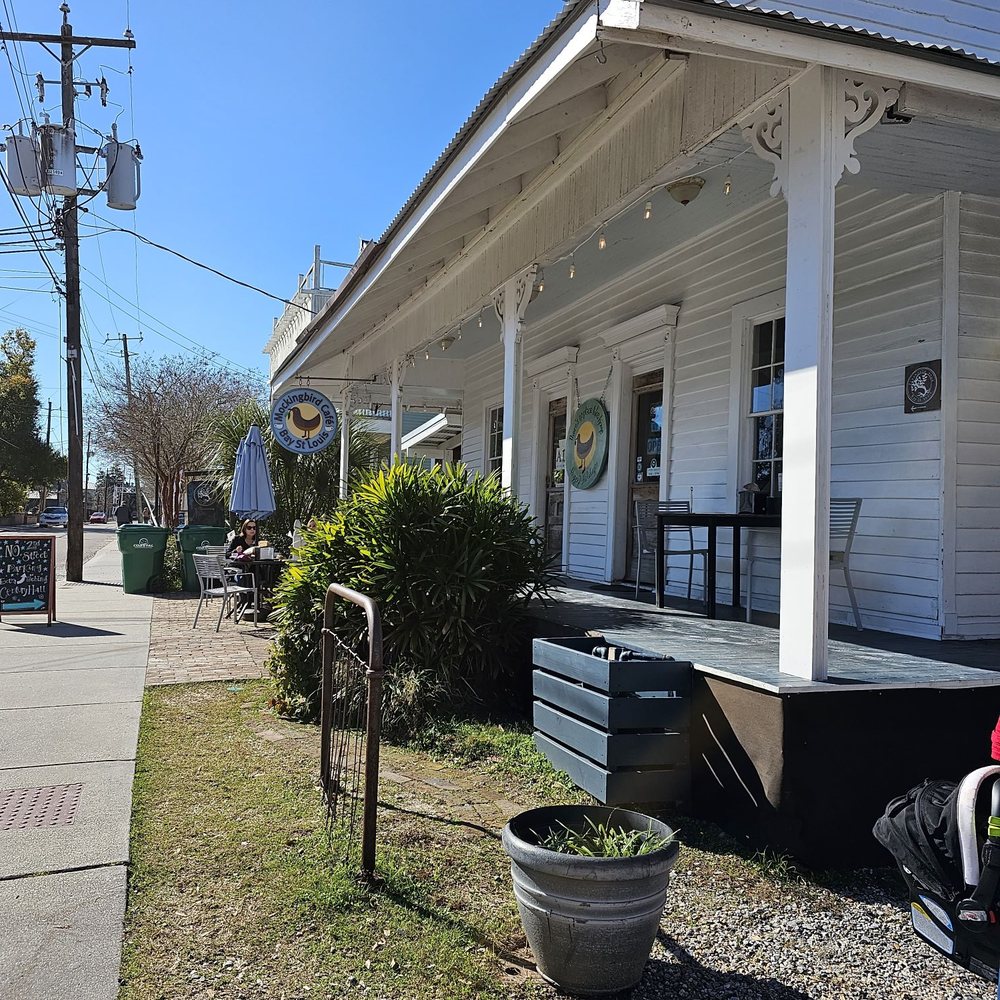 Mockingbird Cafe - Front porch - Cafes Near Me - Bay Saint Louis, Mississippi Mockingbird Cafe - Front porch - Cafes Near Me - Bay Saint Louis, Mississippi