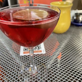 Snooze, an A.M. Eatery - Cosmopolitan mimosa - Breakfast & Brunch Near Me - Phoenix, Arizona