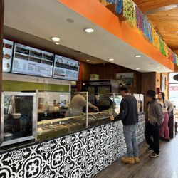 Cinco Chiles Taqueria - Front counter