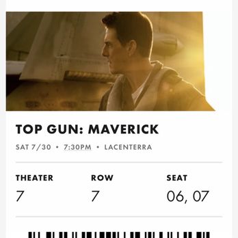 Alamo Drafthouse Cinema LaCenterra - Apparently WORTHLESS digital ticket that basically is not good enough to get you the seats you paid for. Ot - Dinner Theater Near Me - Katy, Texas